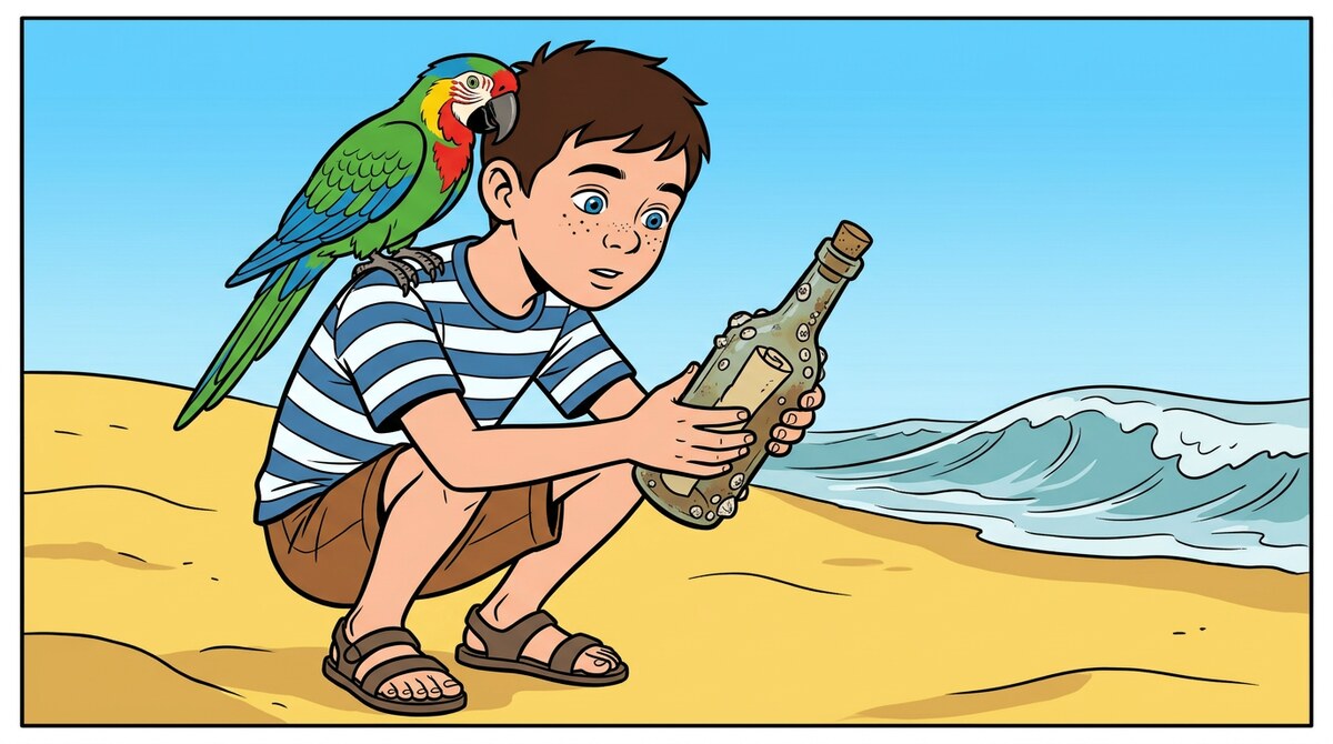 Le trésor du Capitaine Brumecrâne — Planche I